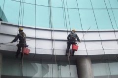 外墙也需要洗脸，无锡外墙清洗专业公司首选中美保洁